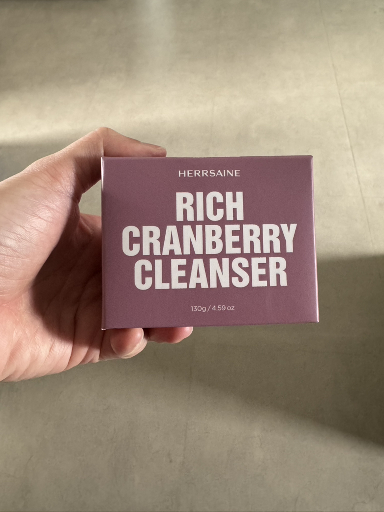 丰富蔓越莓洁面乳的真实用户使用照片