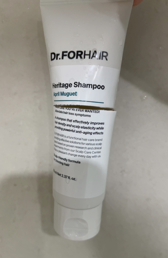 닥터포헤어 (Dr.FORHAIR) 헤리티지 샴푸 [에이프릴뮤게] review image