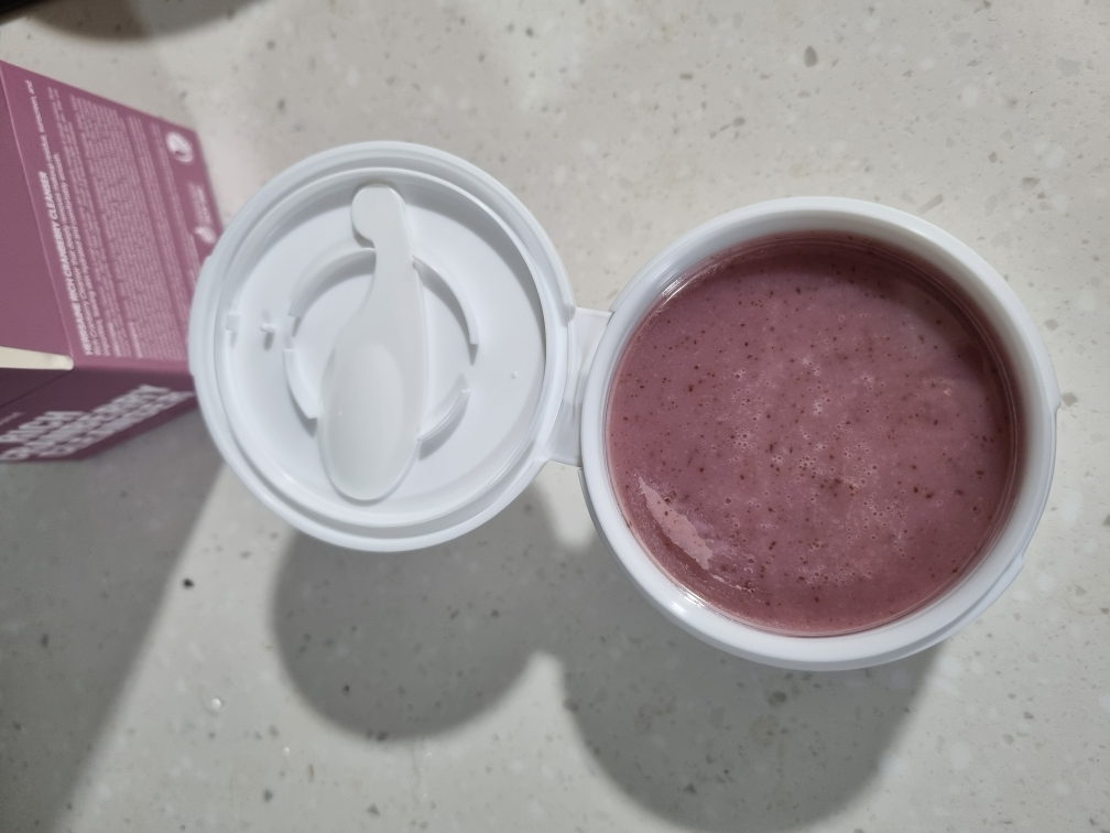 丰富蔓越莓洁面乳的真实用户使用照片