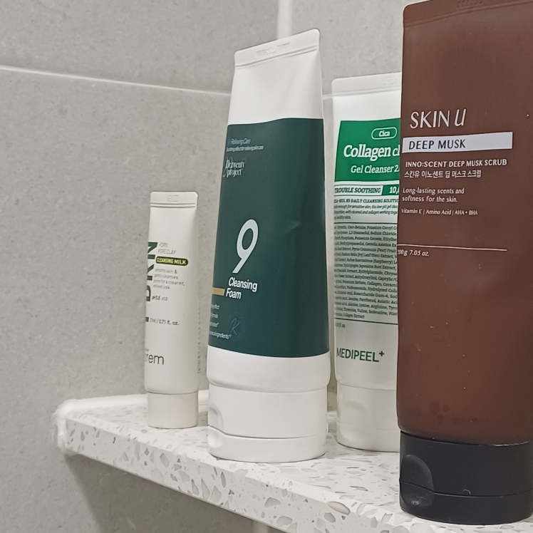 Green Sika 胶原蛋白透明啫喱洁面乳 2.0的真实用户使用照片