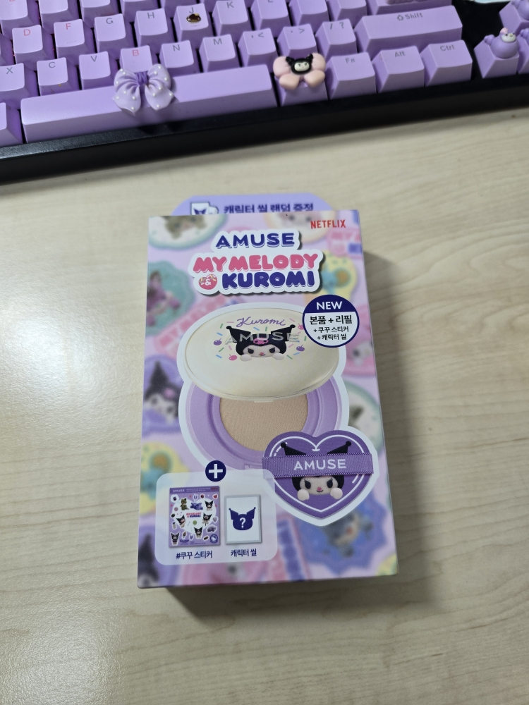 어뮤즈 (AMUSE) 듀 젤리 마스터 쿠션 [SPF38/PA+++] [01 클린] review image