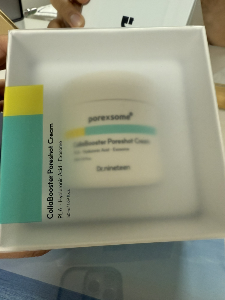 닥터나인틴 (Dr.nineteen) 포어엑스좀 콜라부스터 포어샷 크림 review image