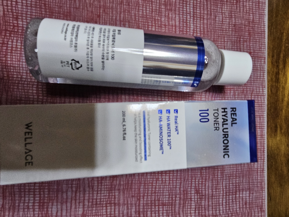 真正玻尿酸100爽肤水的真实用户使用照片