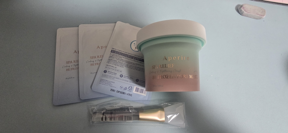 非冻结冰川土壤孔隙包的真实用户使用照片