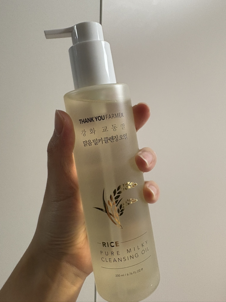땡큐파머 (THANKYOUFARMER) 강화 교동쌀 맑음 밀키 클렌징 오일 review image