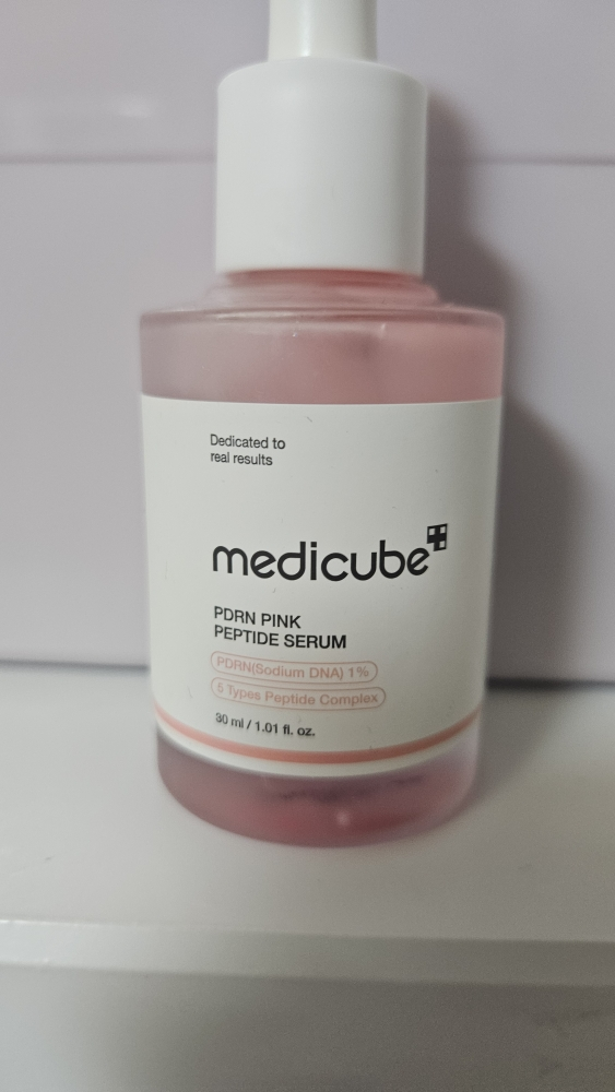 PDRN 粉红色肽原料安瓿的真实用户使用照片