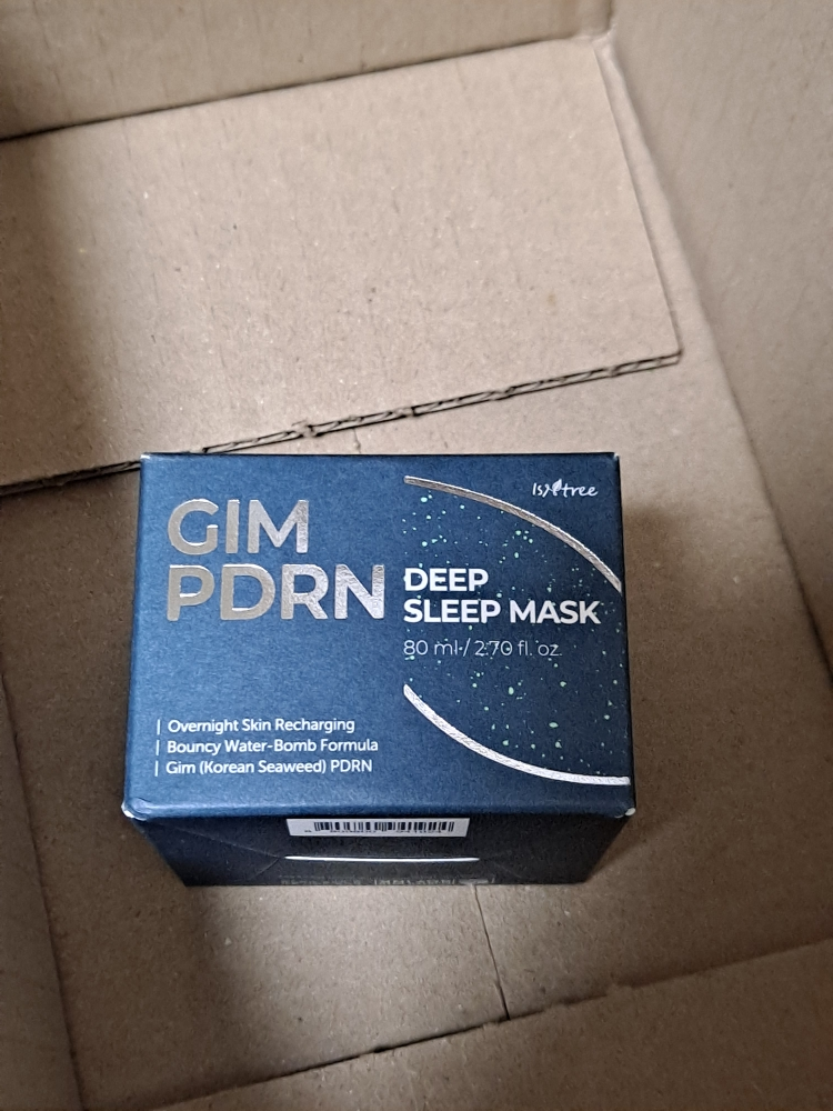 IsNtree Mặt nạ ngủ sâu Kim PDRN review image