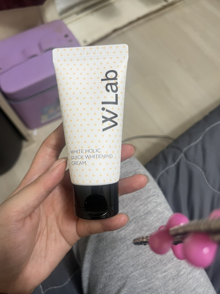 白色上瘾快速美白霜的真实用户使用照片