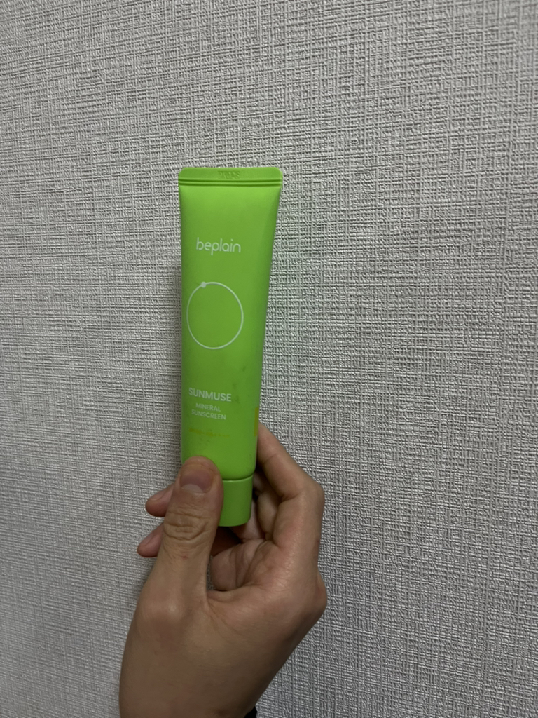 비플레인 (beplain) 선뮤즈 무기자차 선크림 [SPF50+/PA++++] review image