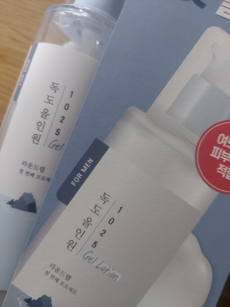 라운드랩 (ROUNDLAB) 포 맨 1025 독도 올인원 젤 로션 review image