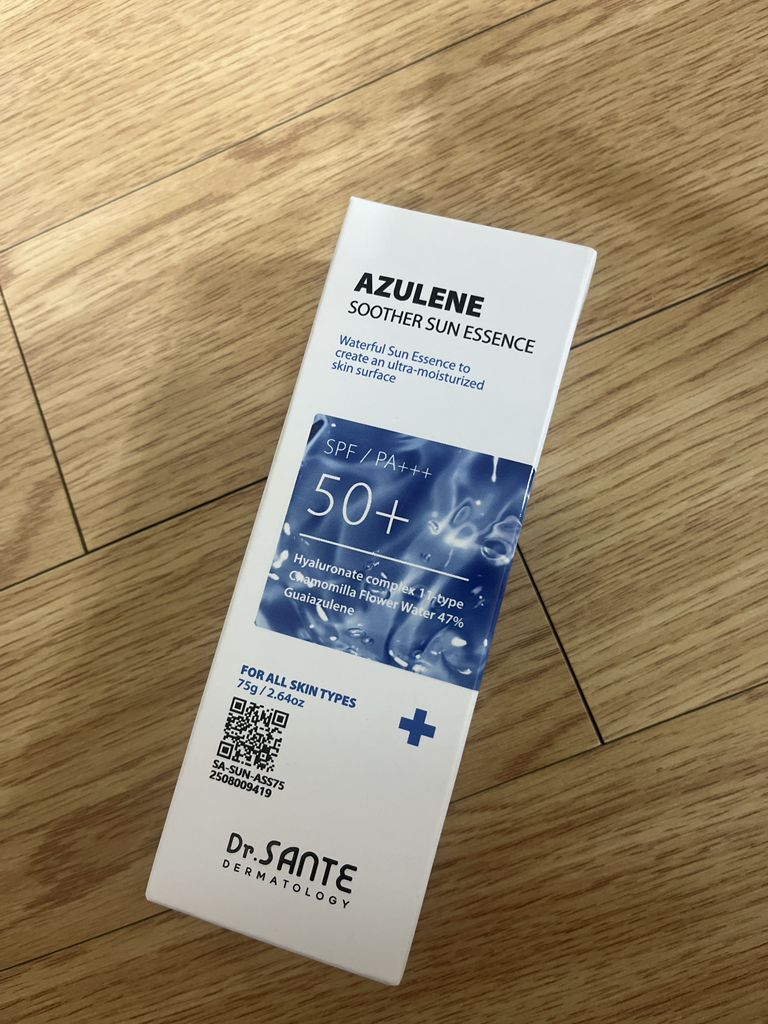 닥터상떼 (Dr.SANTE) 아줄렌 수더 선 에센스 [SPF50+/PA+++] review image