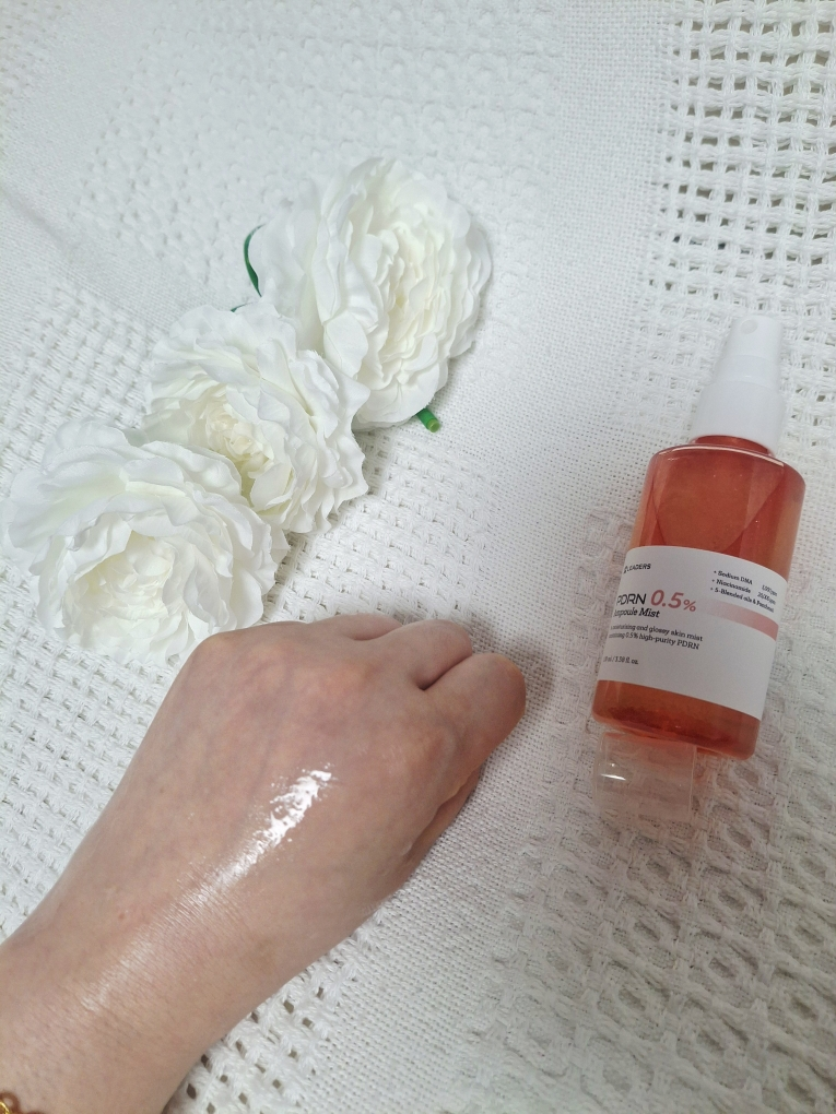 PDRN 0.5%安瓿喷雾的真实用户使用照片