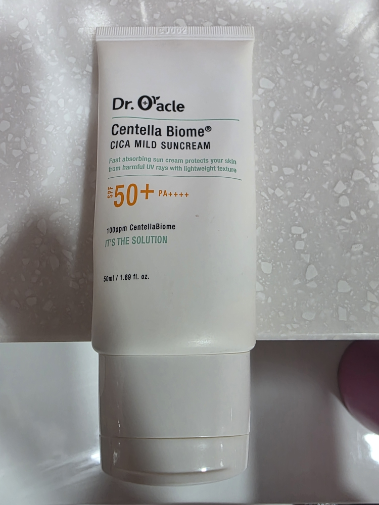 닥터오라클 (Dr.Oracle) 센텔라바이옴® 시카 마일드 선크림 [SPF50+/PA++++] review image