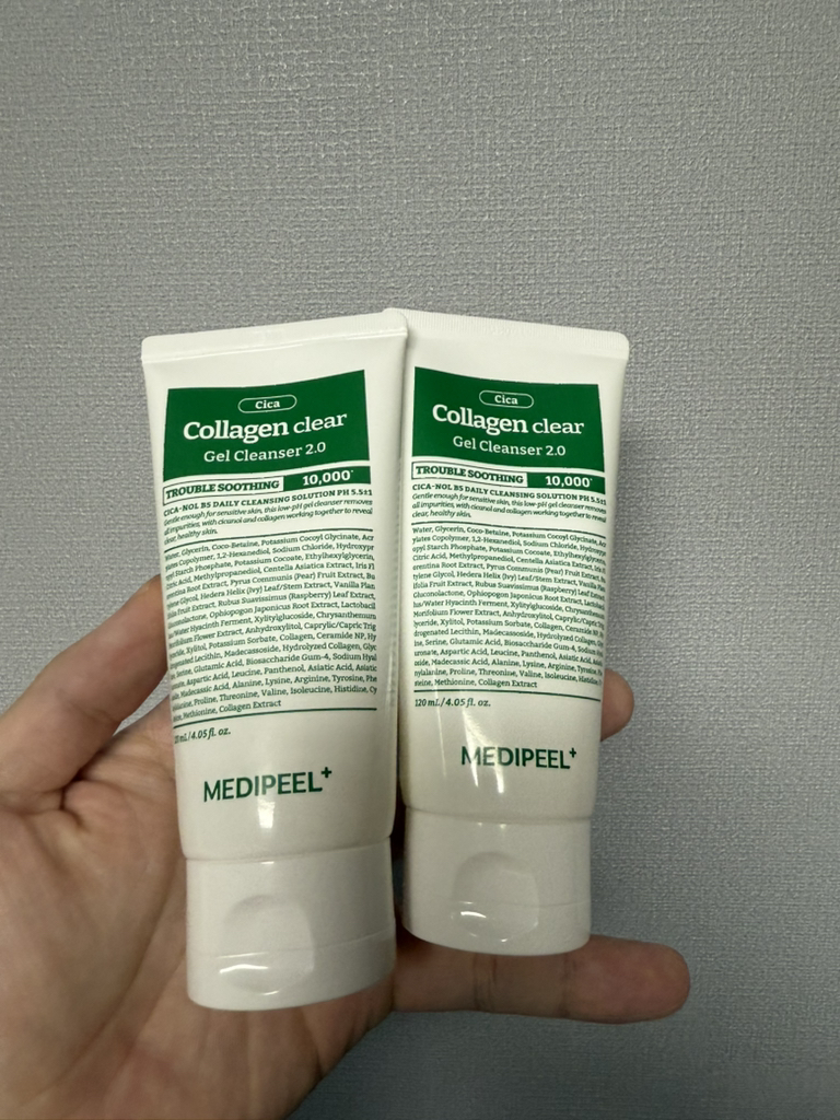 메디필 (MEDIPEEL) 그린 시카 콜라겐 클리어 젤 클렌저 2.0 review image