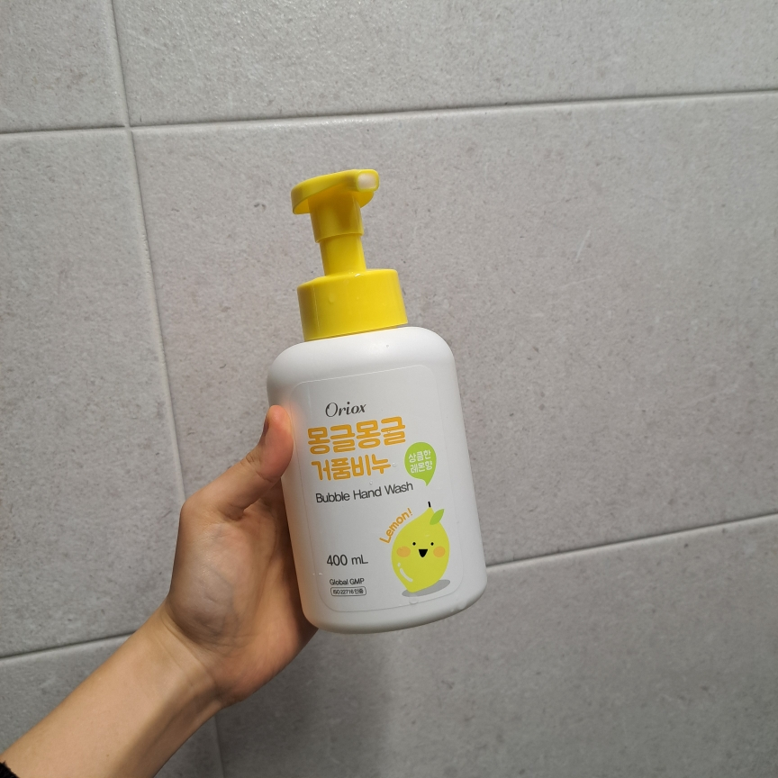 오릭스 (Oriox) 몽글몽글 거품비누 [레몬향] review image
