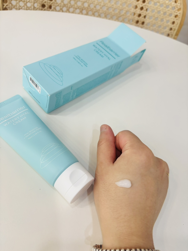 含水 Hyal 霜的真实用户使用照片