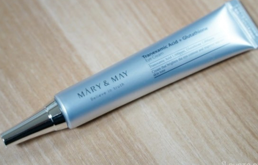 Ảnh đánh giá thực tế của người dùng về Tranexamic acid glutathione eye cream