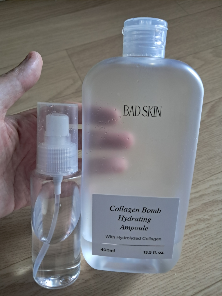 胶原蛋白膏保湿安瓶的真实用户使用照片