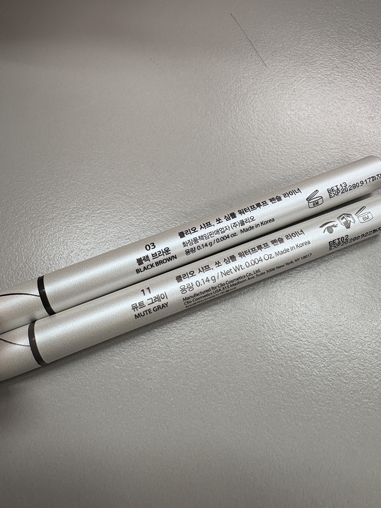 클리오 (CLIO) 샤프 쏘 심플 워터프루프 펜슬라이너 [3호 블랙브라운] review image