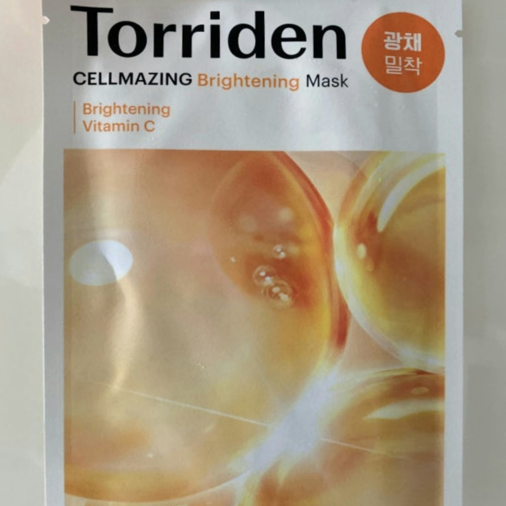 토리든 (Torriden) 셀메이징 비타C 브라이트닝 마스크 review image