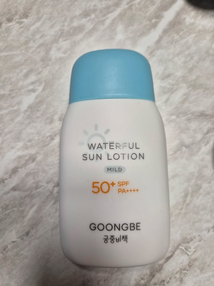 궁중비책 (GOONGBE) 워터풀 선로션 마일드 [SPF50+/PA++++] review image