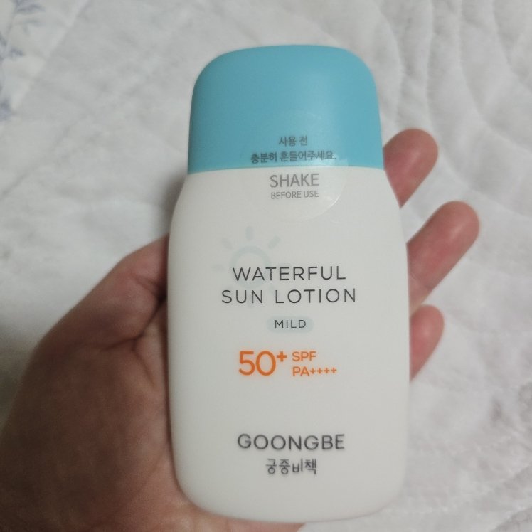 궁중비책 (GOONGBE) 워터풀 선로션 마일드 [SPF50+/PA++++] review image