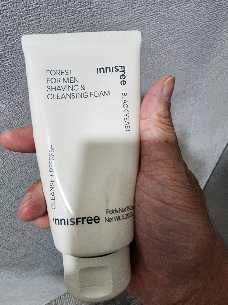 이니스프리 (INNISFREE) 포레스트 포맨 쉐이빙&클렌징 폼 review image