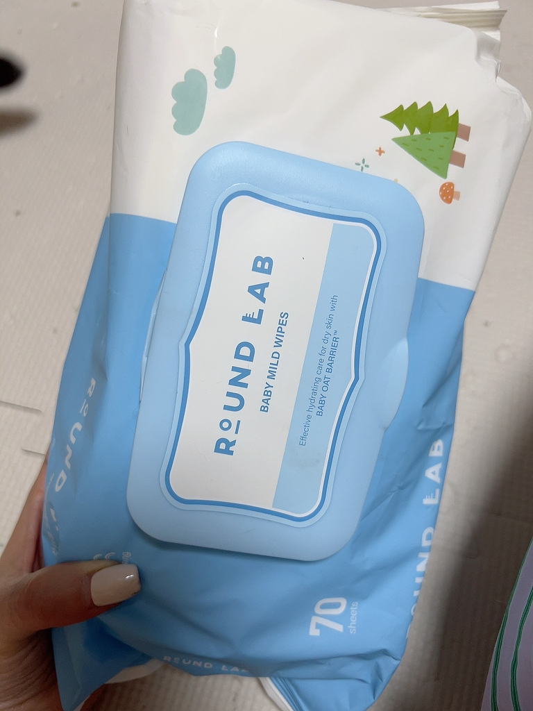 라운드랩 (ROUNDLAB) 베이비 마일드 물티슈 review image