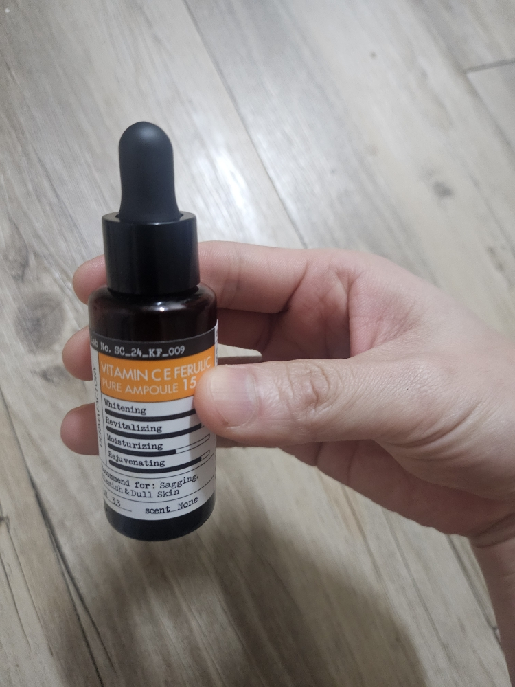 纯维生素 C E 阿魏酸安瓿瓶的真实用户使用照片