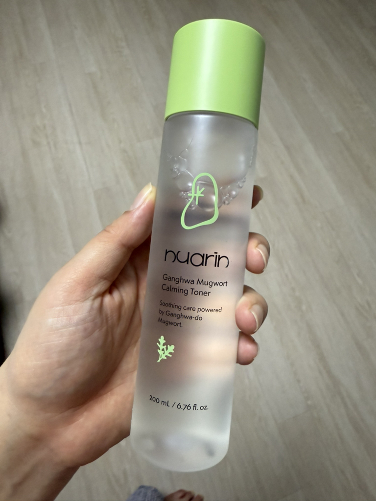 누아린 (nuarin) 강화 쑥 카밍 토너 review image