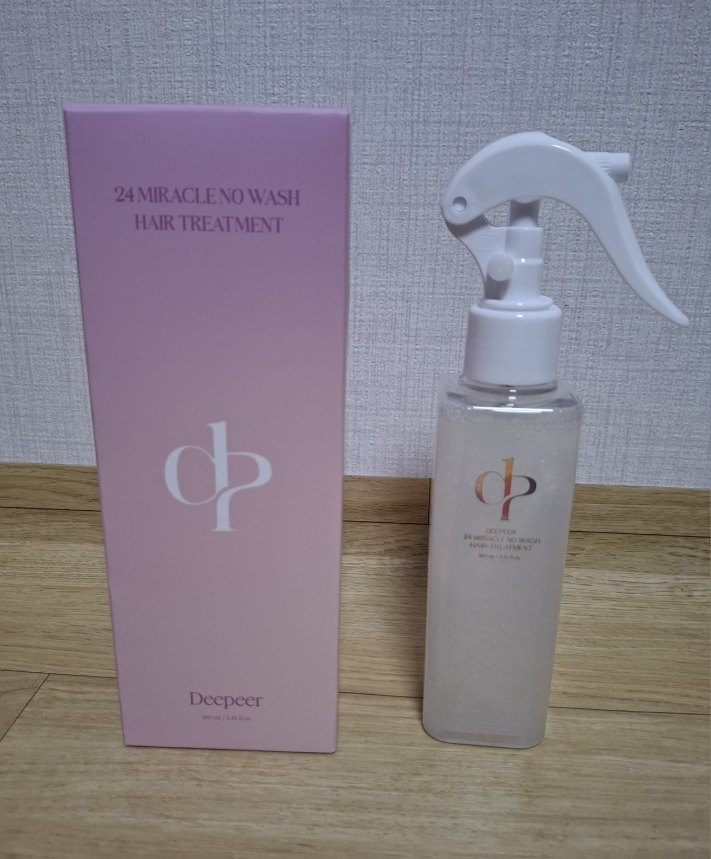 디피어 (DEEPEER) 24 미라클 노워시 헤어 트리트먼트 review image