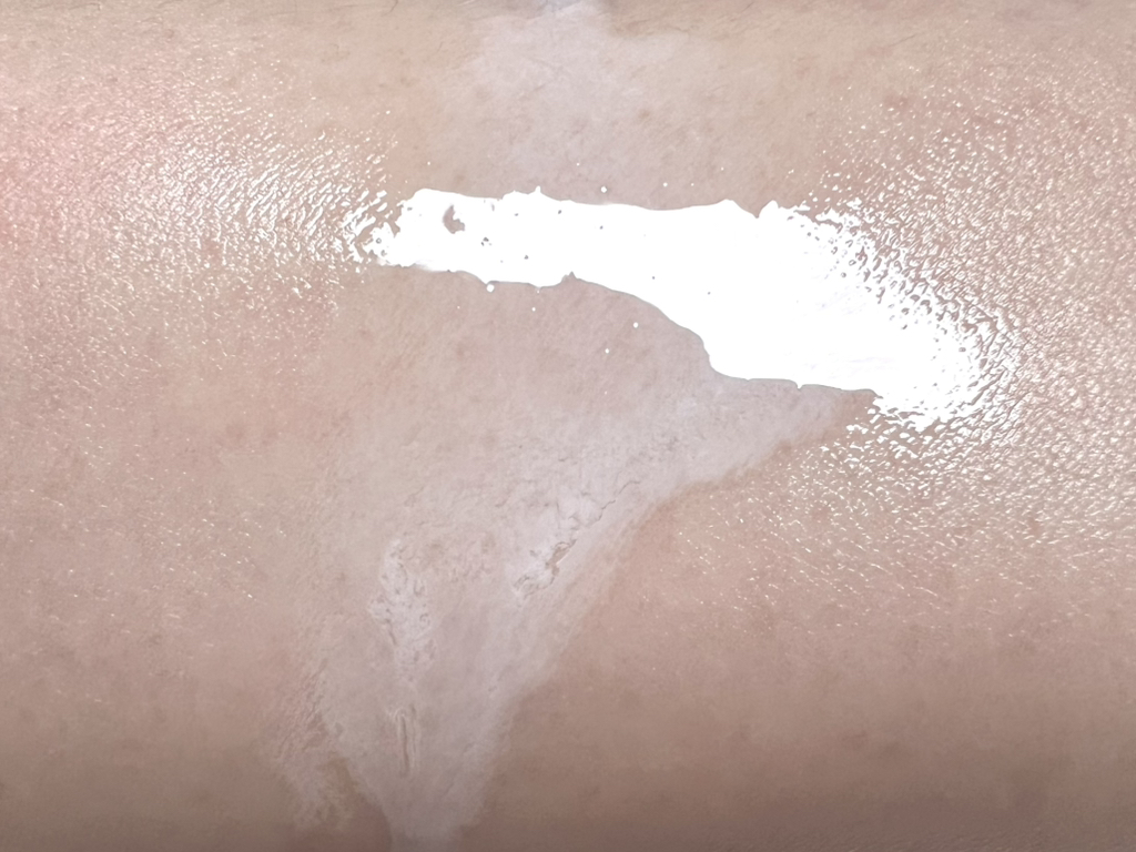 强化京东大米透明洁肤油的真实用户使用照片