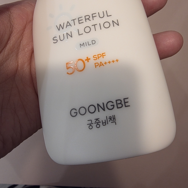 궁중비책 (GOONGBE) 워터풀 선로션 마일드 [SPF50+/PA++++] review image