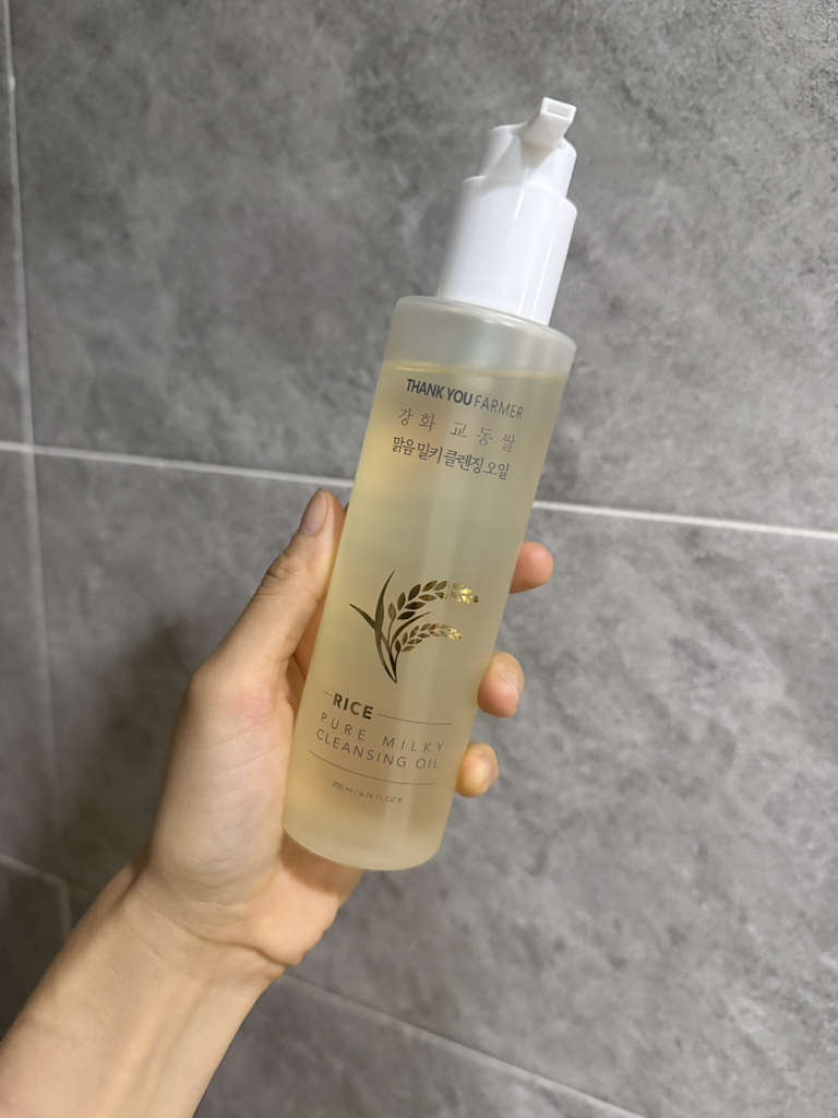 强化京东大米透明洁肤油的真实用户使用照片