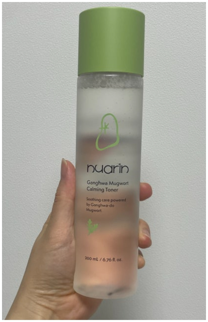 누아린 (nuarin) 강화 쑥 카밍 토너 review image