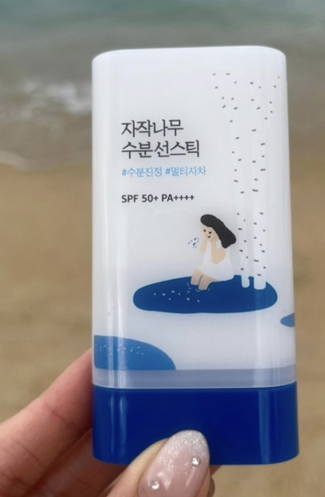 白桦树水分防晒棒 [SPF50+/PA++++]的真实用户使用照片