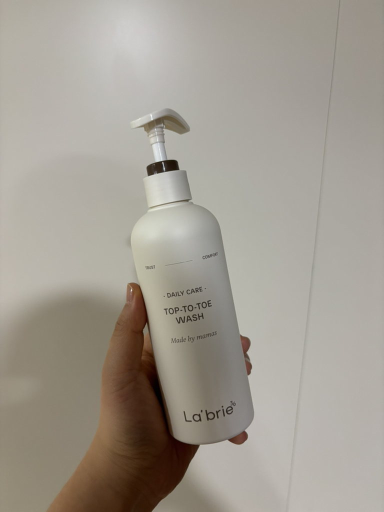 从上到下的清洗的真实用户使用照片