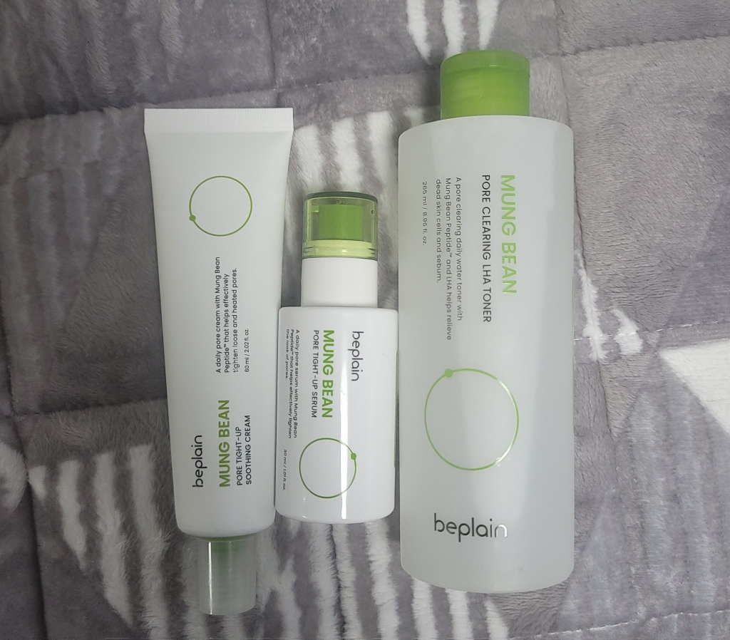 绿豆毛孔清洁拉哈爽肤水的真实用户使用照片