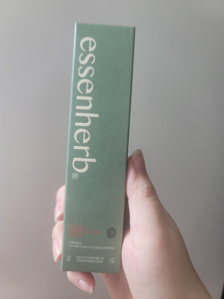 에센허브 (essenHERB) 티트리 리페어 솔루션 크림 review image