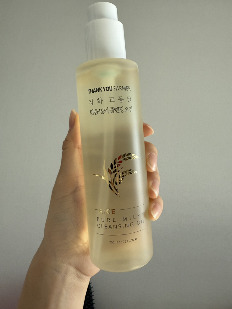 强化京东大米透明洁肤油的真实用户使用照片