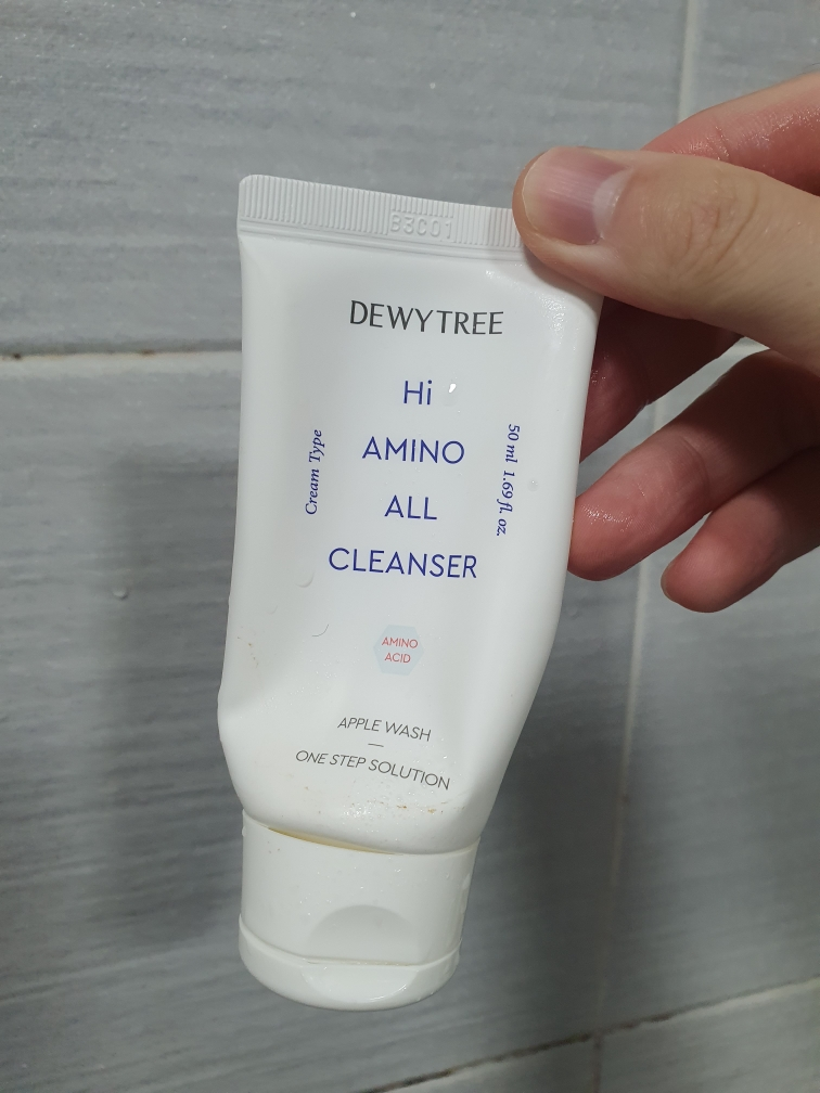 氨基酸洗面奶的真实用户使用照片