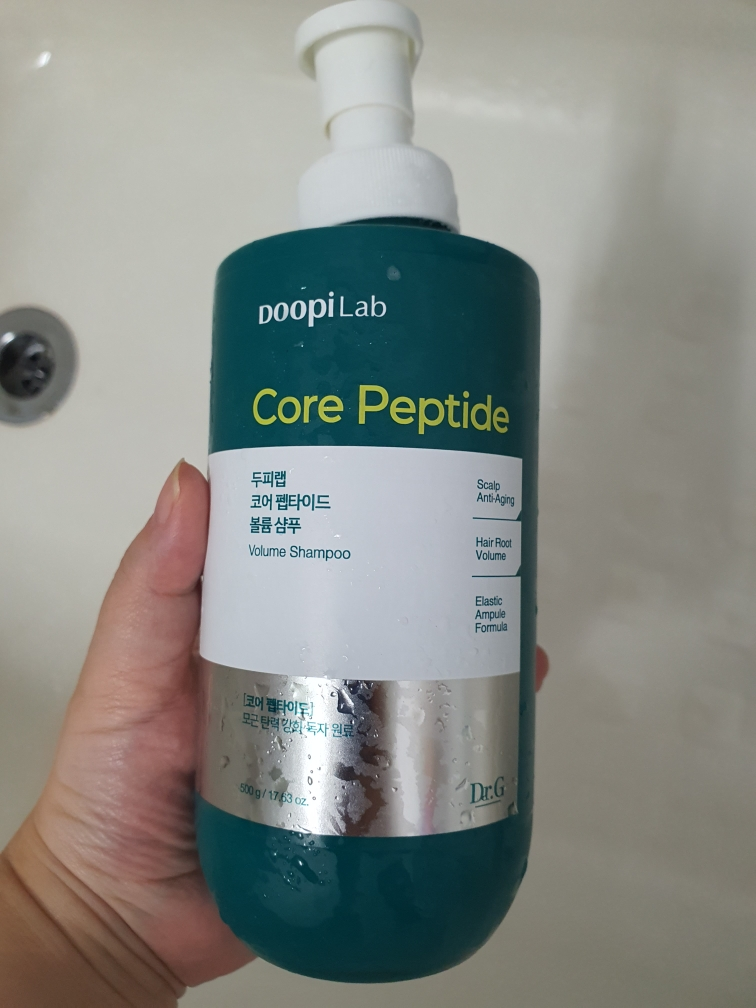 닥터지 (Dr.G) 두피랩 코어 펩타이드 볼륨 샴푸 review image