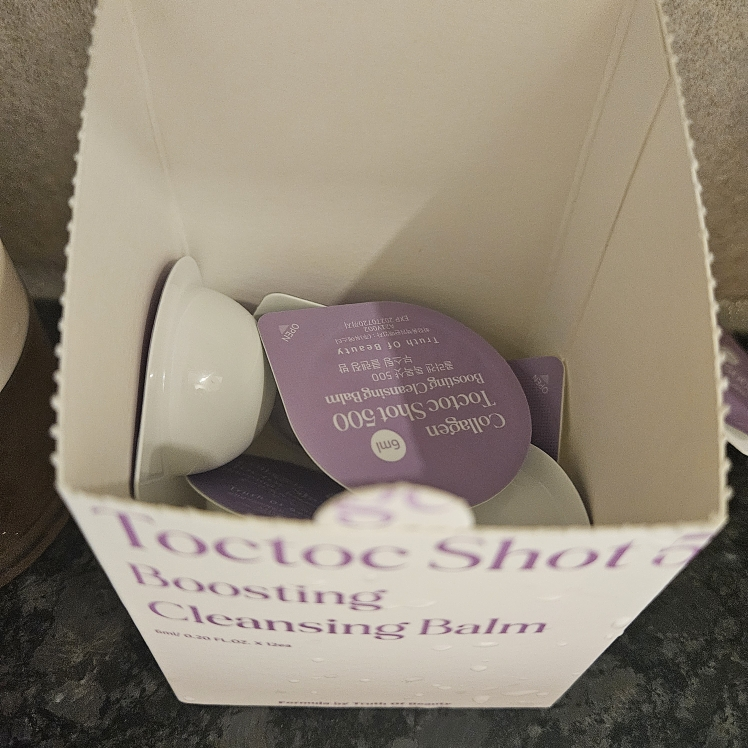 토브 (TruthOfBeauty) 콜라겐 톡톡샷500 부스팅 클렌징밤 review image