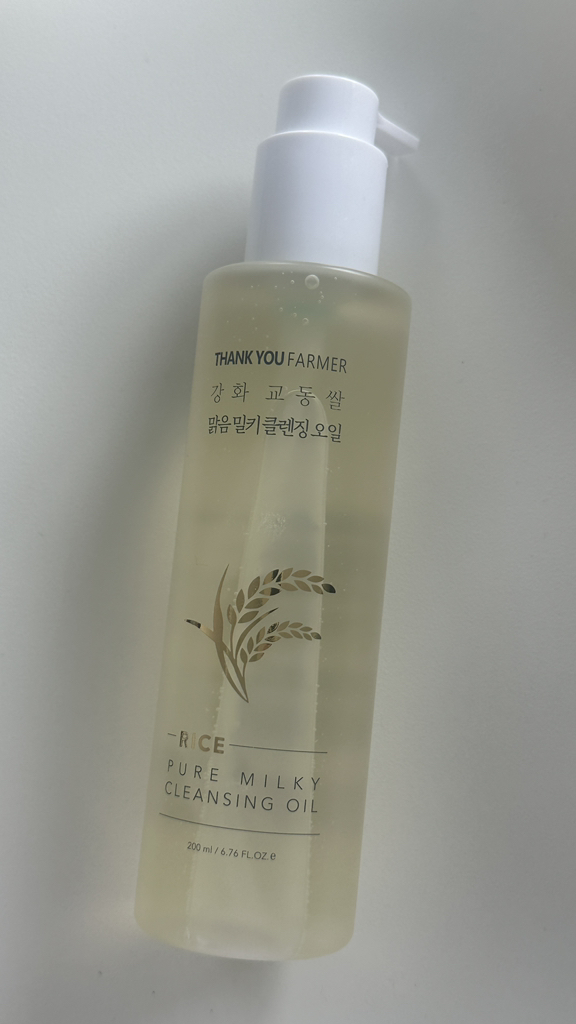 땡큐파머 (THANKYOUFARMER) 강화 교동쌀 맑음 밀키 클렌징 오일 review image