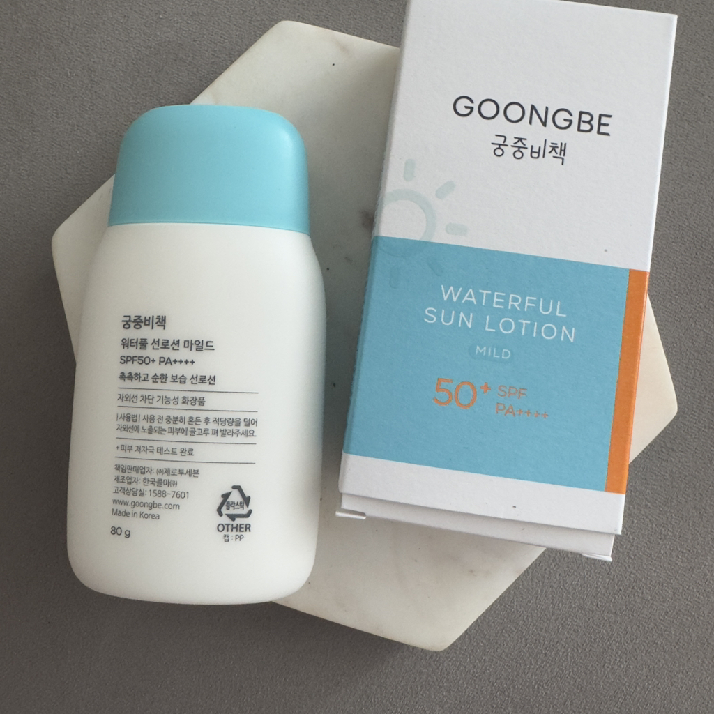 궁중비책 (GOONGBE) 워터풀 선로션 마일드 [SPF50+/PA++++] review image