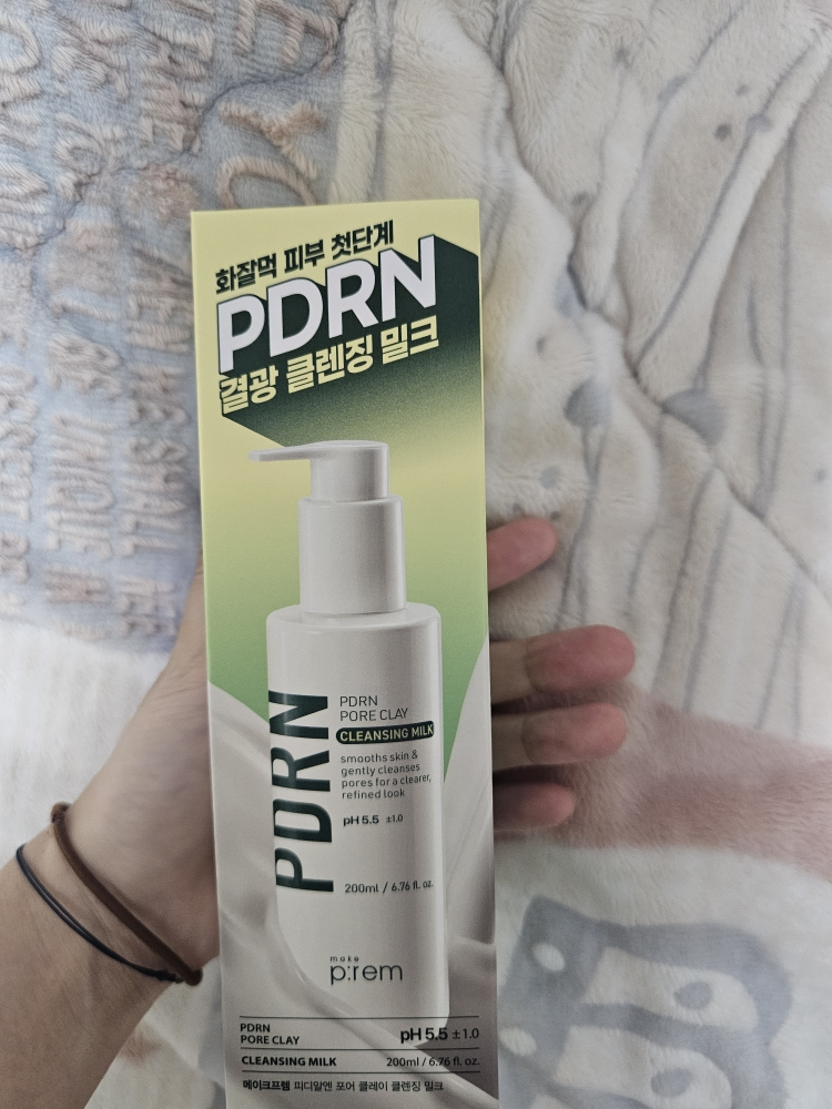 메이크프렘 (makep:rem) 피디알엔 포어 클레이 클렌징 밀크 review image