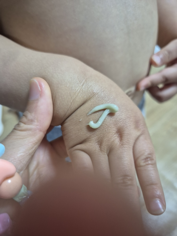 积雪草膏的真实用户使用照片