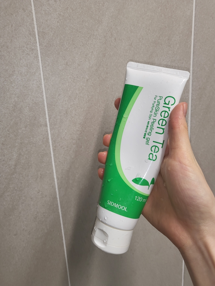 口口相传的绿茶去角质凝胶的真实用户使用照片