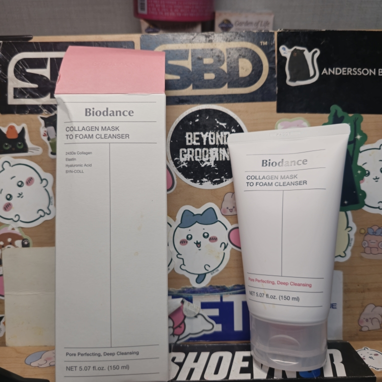 바이오던스 (Biodance) 콜라겐 팩 투 폼 클렌저 review image