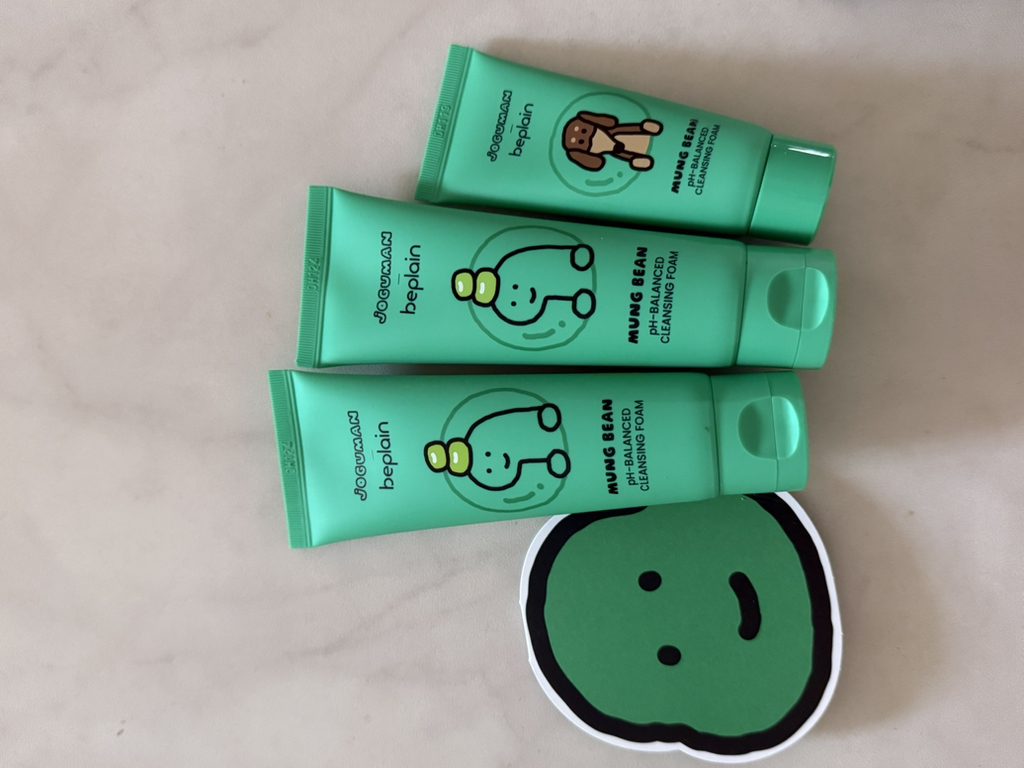 비플레인 (beplain) 조구만에디션 녹두 약산성 클렌징폼 review image